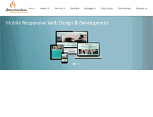 Tablet Screenshot of interactivemission.com
